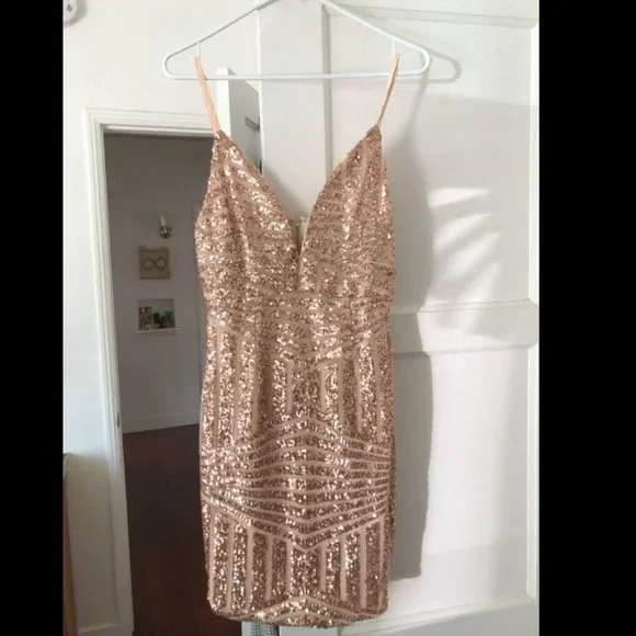 gold tigermist dress AZELMA MAXI DRESS
